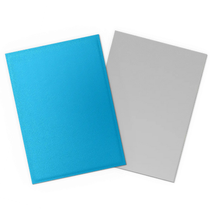 Dragon Shield Sleeves Dual Matte Sky Blue and Silver 100ct