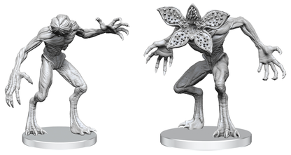 Stranger Things Unpainted Minis Demogorgons