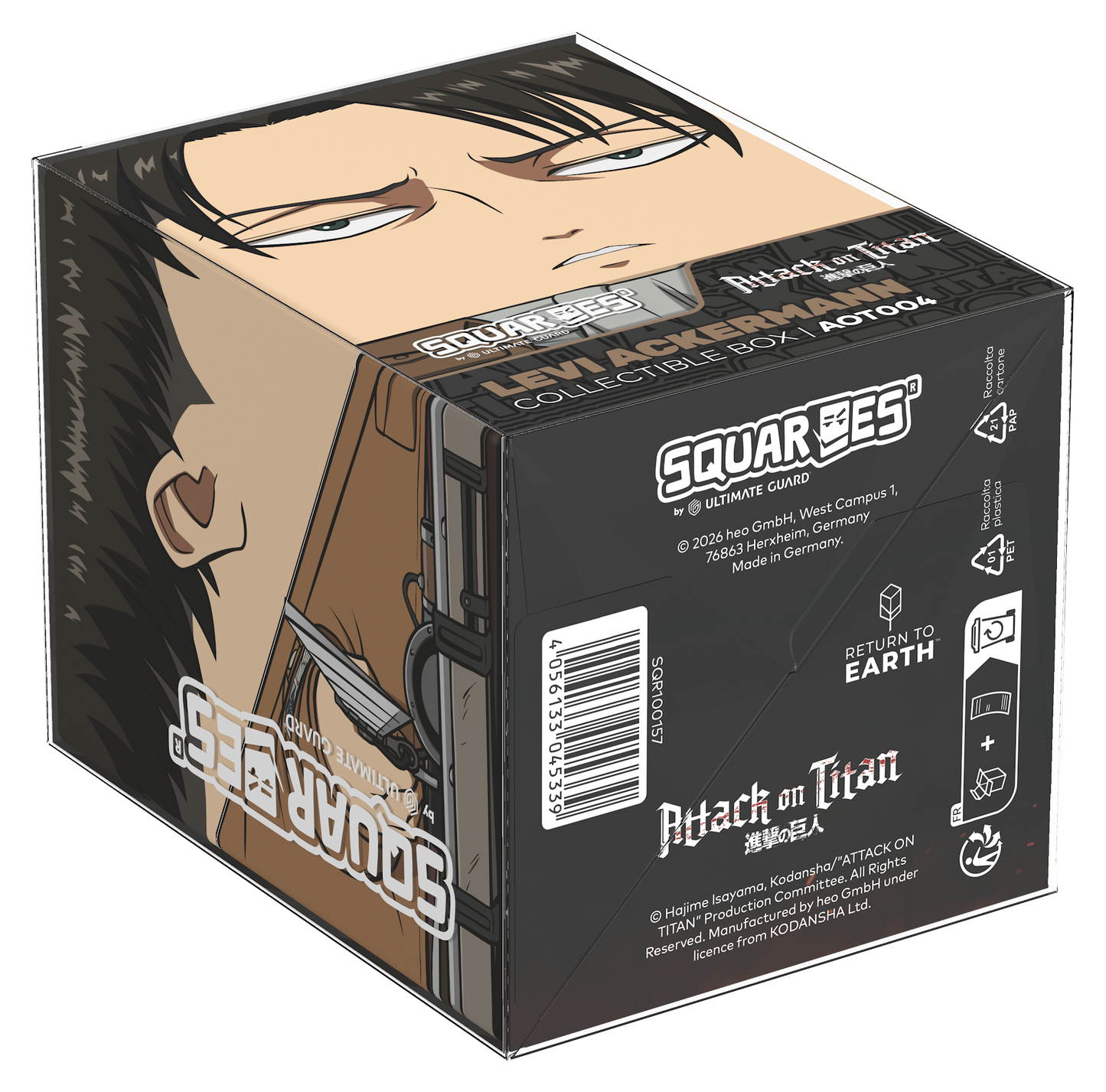 Squaroes Kodansha Attack on Titan Wv1 Levi Ackermann