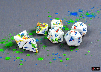 Brush 7-Die Set Polyhedral Breezy/Blue (CHX24409)