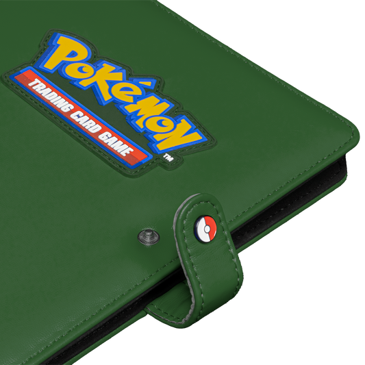 Ultra Pro Premium Snap Binder Pokemon Green