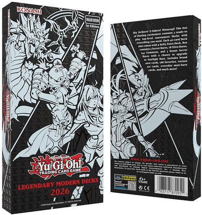 Yu-Gi-Oh! Legendary Modern Decks 2026
