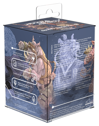 Ultimate Guard RTE Deck Case Boulder 100+ Mtg Teenage Mutant Ninja Turtles - Technodrome Battle
