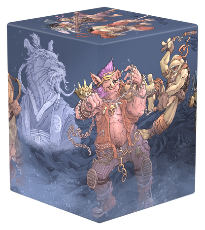 Ultimate Guard RTE Deck Case Boulder 100+ Mtg Teenage Mutant Ninja Turtles - Technodrome Battle