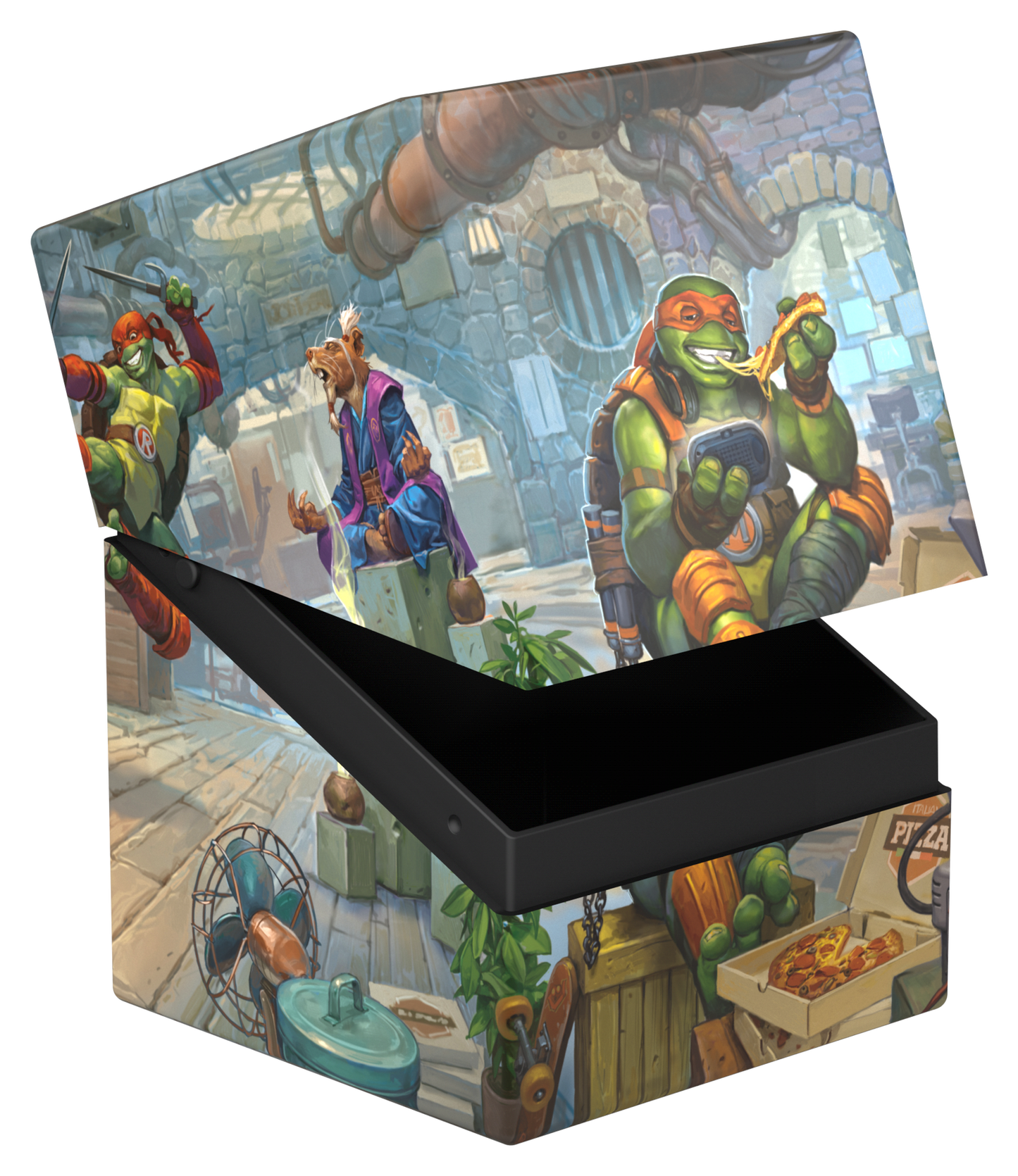 Ultimate Guard Rte Deck Case Boulder 100+ Mtg Teenage Mutant Ninja Turtles - Turtle Lair