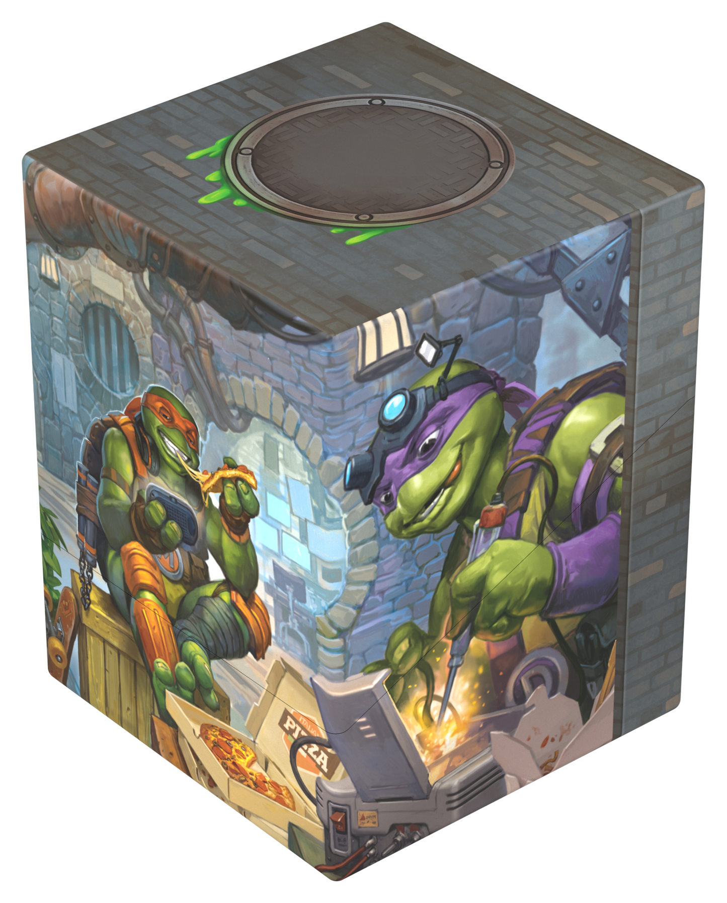 Ultimate Guard Rte Deck Case Boulder 100+ Mtg Teenage Mutant Ninja Turtles - Turtle Lair