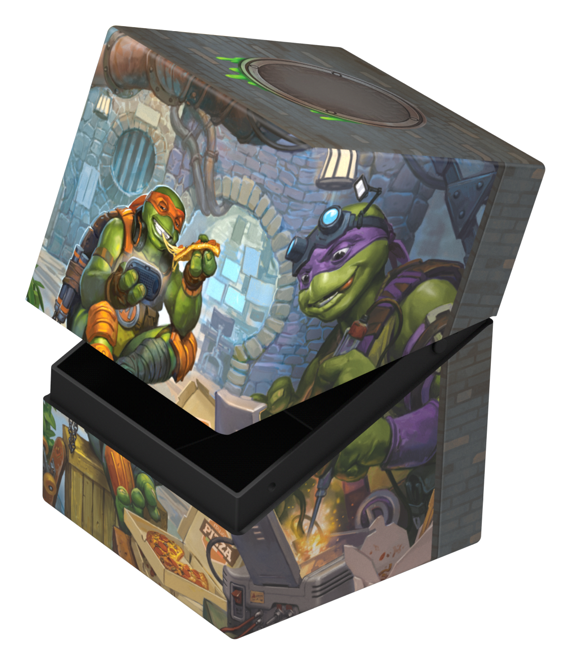Ultimate Guard Rte Deck Case Boulder 100+ Mtg Teenage Mutant Ninja Turtles - Turtle Lair