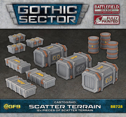 Battlefield in A Box - Gothic Sector Castograd Scatter Terrain