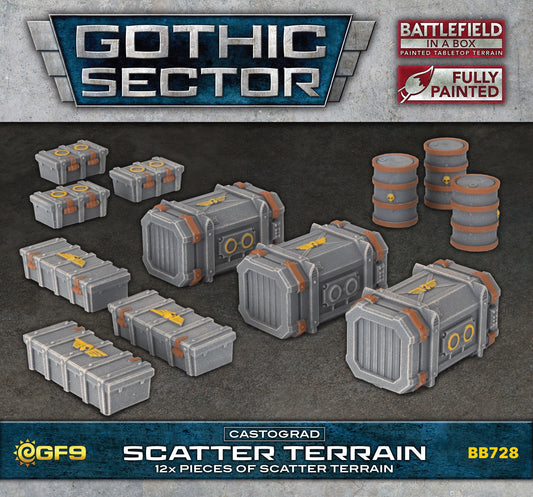 Battlefield in A Box - Gothic Sector Castograd Scatter Terrain