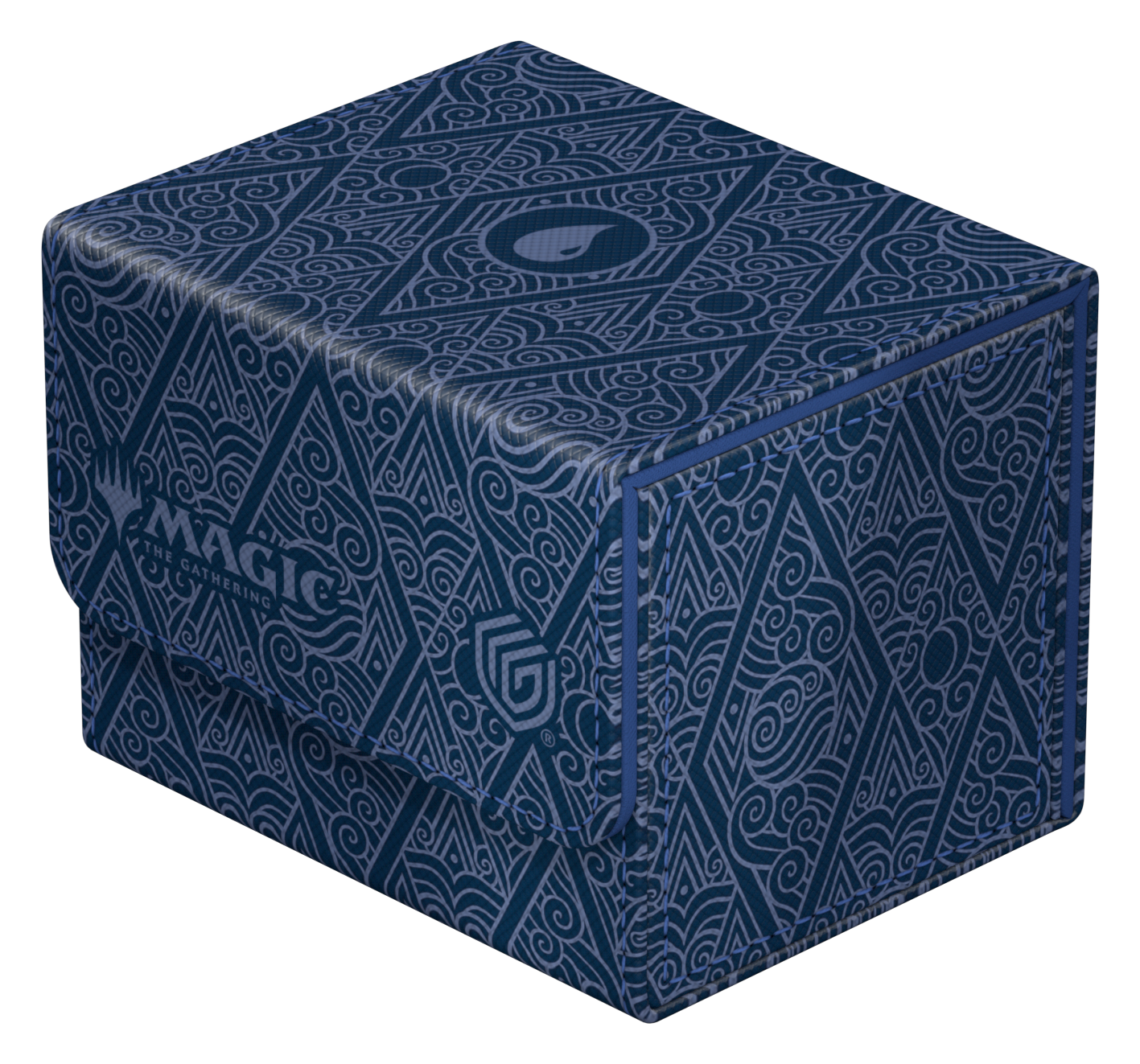 UG DECK CASE SIDEWINDER 100+ XENOSKIN MTG AVATAR: THE LAST AIRBENDER - MANA SYMBOL BLUE