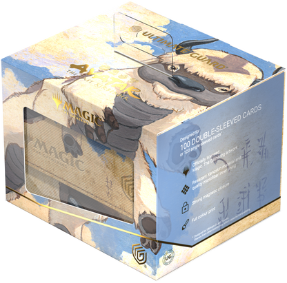 UG DECK CASE SIDEWINDER 100+ XENOSKIN MTG AVATAR: THE LAST AIRBENDER - WHITE MYTHIC (ALT ART)