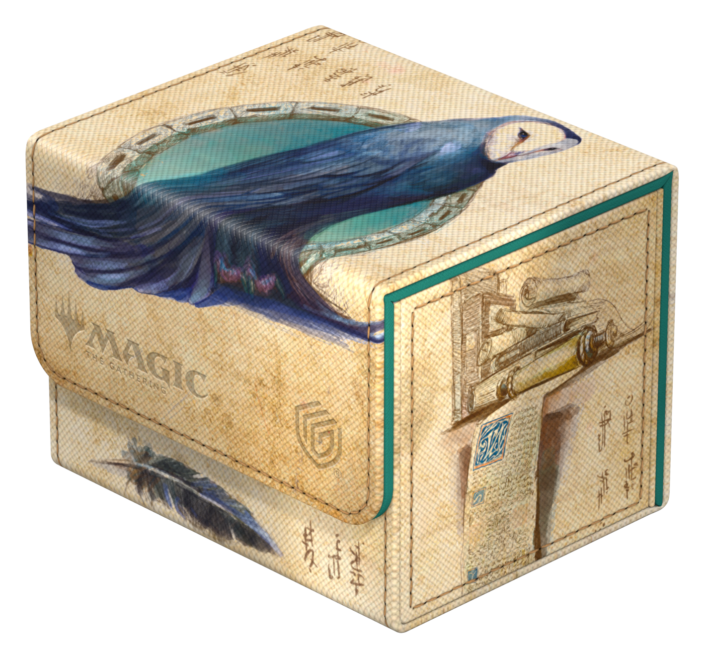 UG DECK CASE SIDEWINDER 100+ XENOSKIN MTG AVATAR: THE LAST AIRBENDER - BLUE MYTHIC (ALT ART)