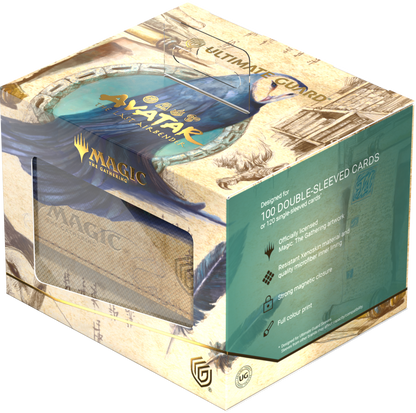 UG DECK CASE SIDEWINDER 100+ XENOSKIN MTG AVATAR: THE LAST AIRBENDER - BLUE MYTHIC (ALT ART)