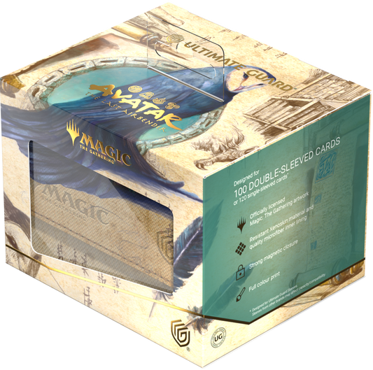 UG DECK CASE SIDEWINDER 100+ XENOSKIN MTG AVATAR: THE LAST AIRBENDER - BLUE MYTHIC (ALT ART)