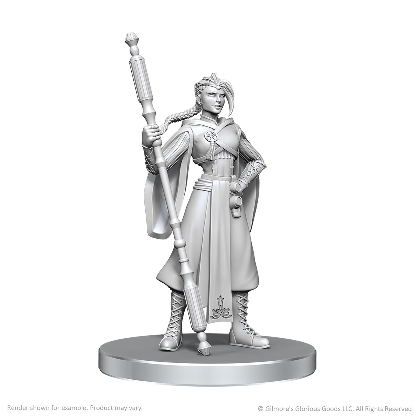 Critical Role Unpainted Minis Wv26 Beauregard Lionett & Caleb Widogast