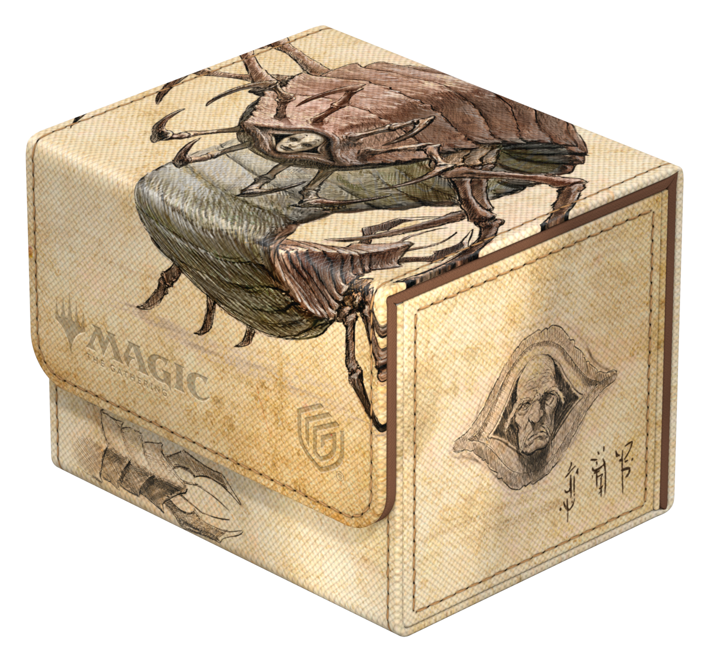 UG DECK CASE SIDEWINDER 100+ XENOSKIN MTG AVATAR: THE LAST AIRBENDER - BLACK MYTHIC (ALT ART)