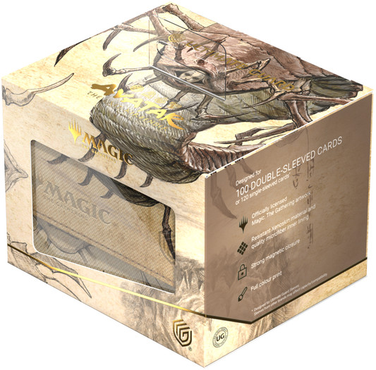 UG DECK CASE SIDEWINDER 100+ XENOSKIN MTG AVATAR: THE LAST AIRBENDER - BLACK MYTHIC (ALT ART)