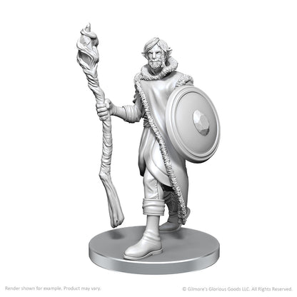 CR UNPAINTED MINIS WV26 MOLLYMAUK TEALEAF & CADUCEUS CLAY