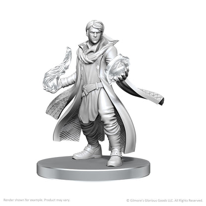 Critical Role Unpainted Minis Wv26 Beauregard Lionett & Caleb Widogast