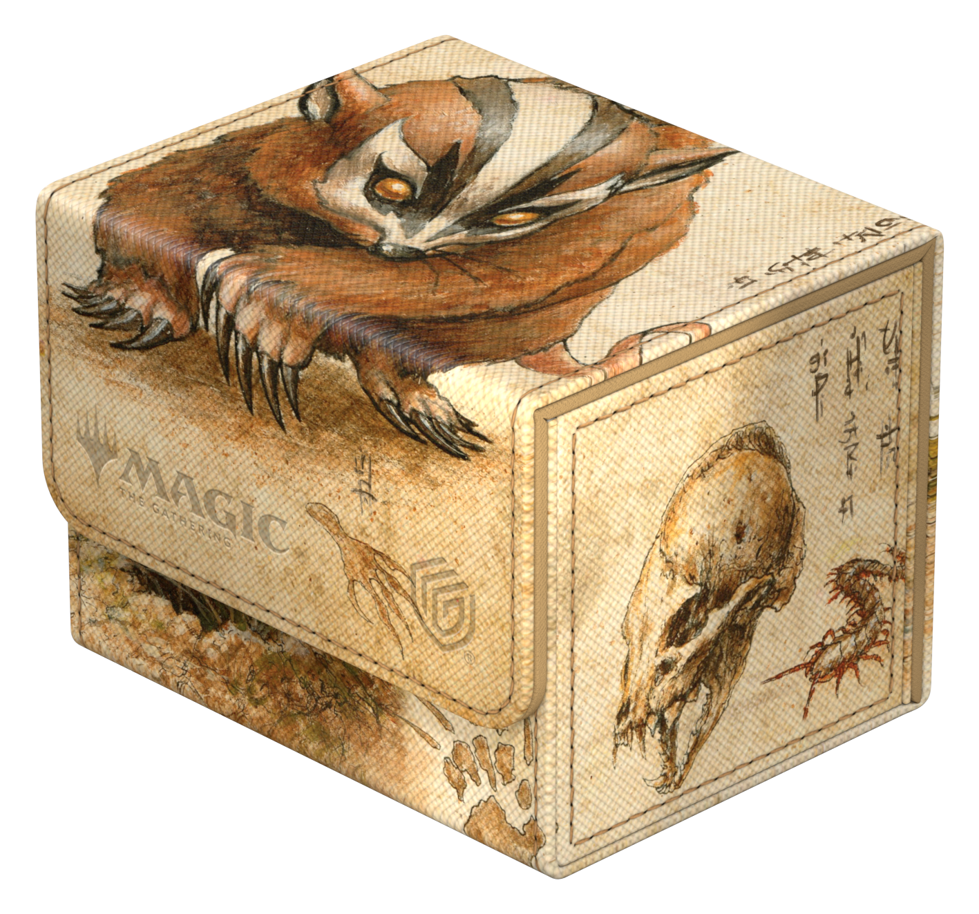 UG DECK CASE SIDEWINDER 100+ XENOSKIN MTG AVATAR: THE LAST AIRBENDER - GREEN MYTHIC (ALT ART)