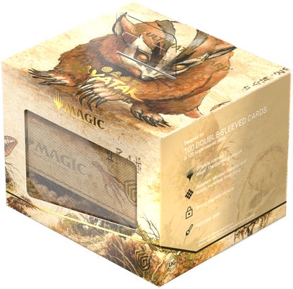 UG DECK CASE SIDEWINDER 100+ XENOSKIN MTG AVATAR: THE LAST AIRBENDER - GREEN MYTHIC (ALT ART)