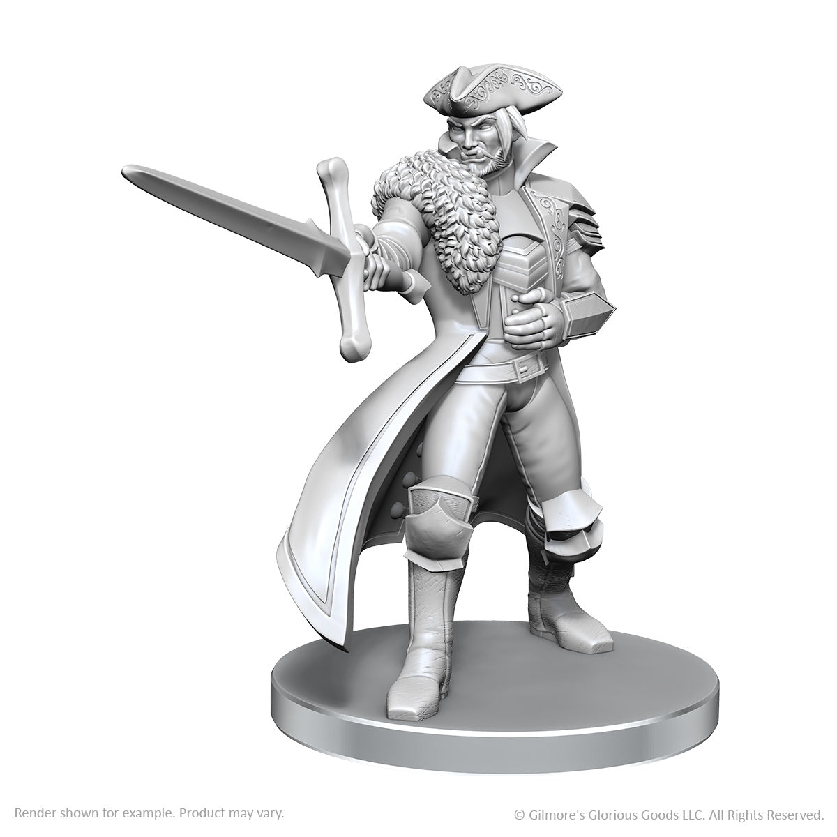 Critical Role Unpainted Minis Wv26 Jester Lavorre & Fjord Stone