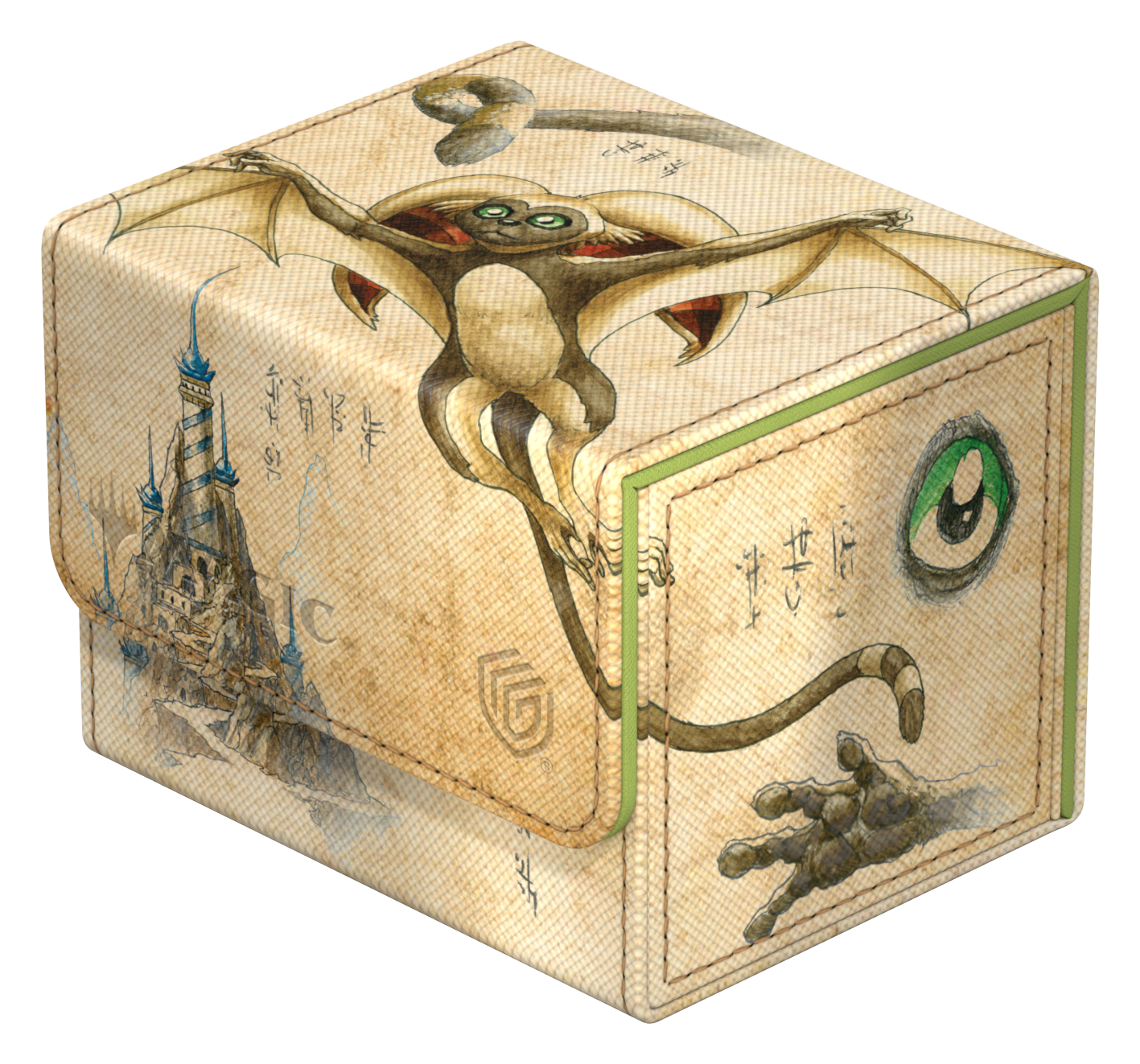 UG DECK CASE SIDEWINDER 100+ XENOSKIN MTG AVATAR: THE LAST AIRBENDER - WHITE RARE (ALT ART)