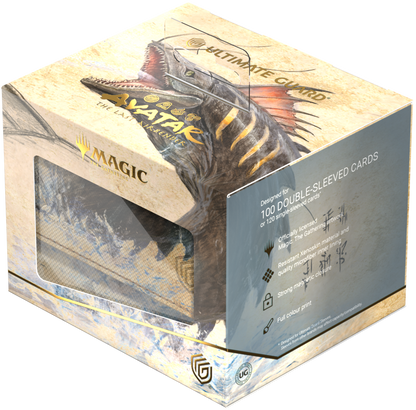 UG DECK CASE SIDEWINDER 100+ XENOSKIN MTG AVATAR: THE LAST AIRBENDER - BLUE RARE (ALT ART)