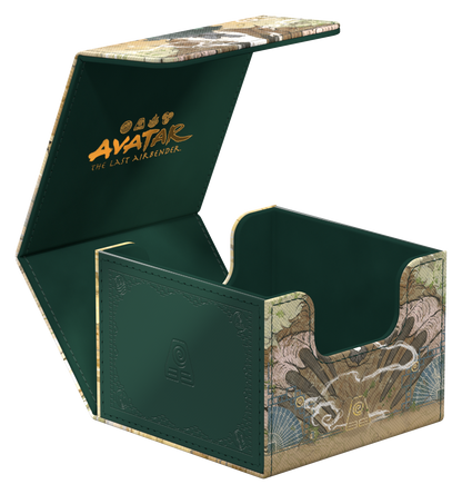 UG DECK CASE SIDEWINDER 133+ XENOSKIN MTG AVATAR: THE LAST AIRBENDER - GREEN MYTHIC