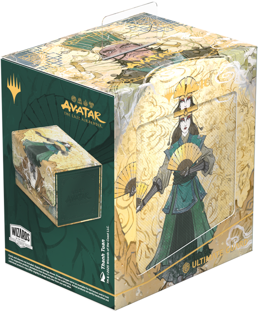 UG DECK CASE SIDEWINDER 133+ XENOSKIN MTG AVATAR: THE LAST AIRBENDER - GREEN MYTHIC