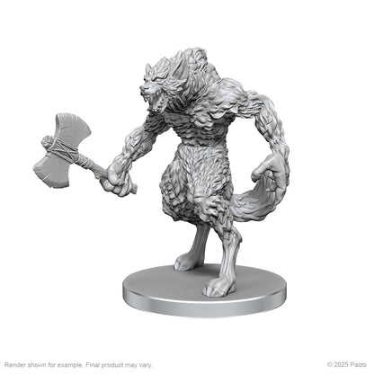 PF MINIATURES NON PEINTES WV26 LOUP-GAROU ET SANGLIER-GAROU