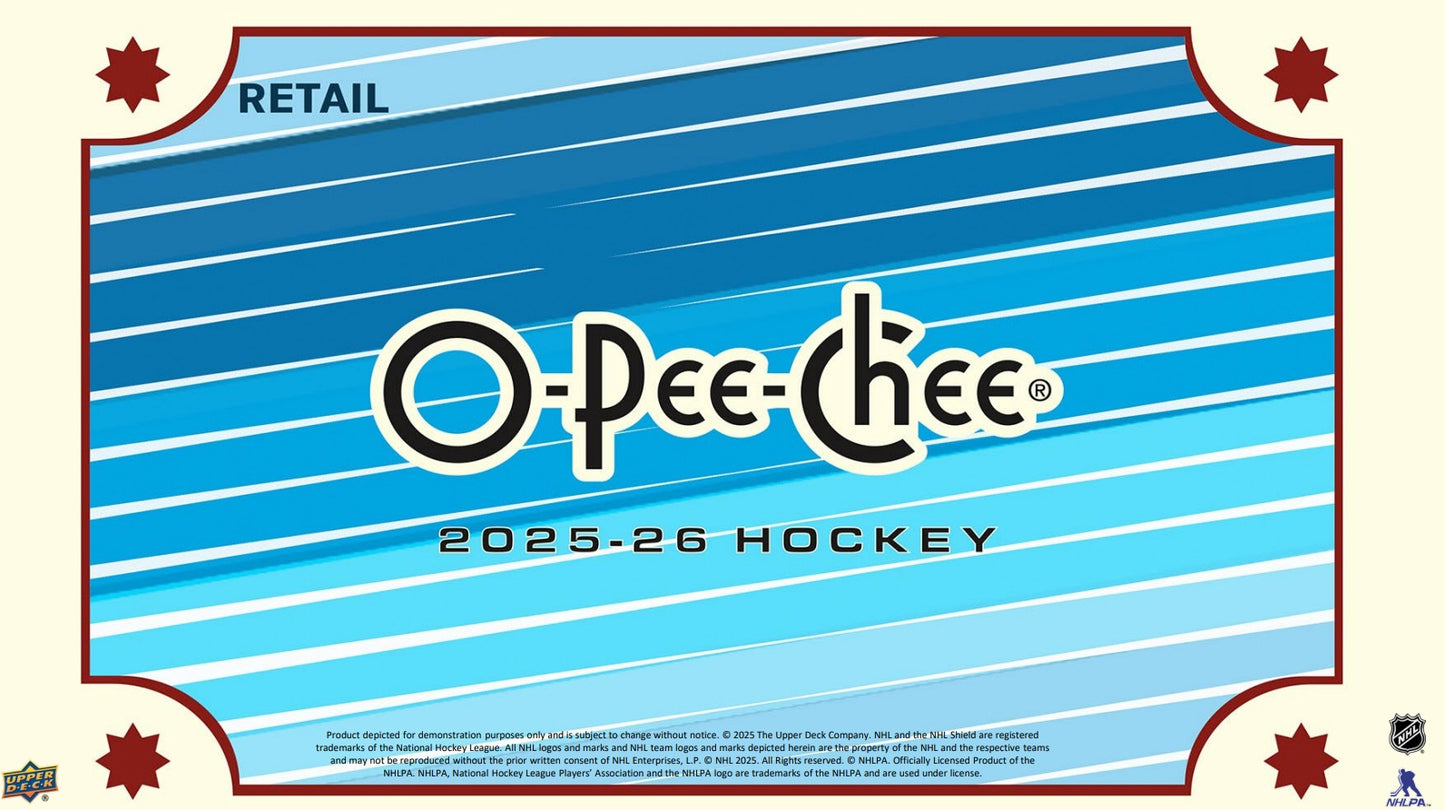 Upper Deck O-Pee-Chee Hockey 25/26 Blaster