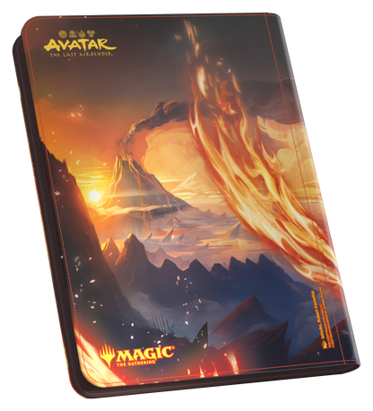 UG ZIPFOLIO 360 XENOSKIN MTG AVATAR : LE DERNIER MAÎTRE DE L'AIR - PERSONNAGE PRINCIPAL ROUGE