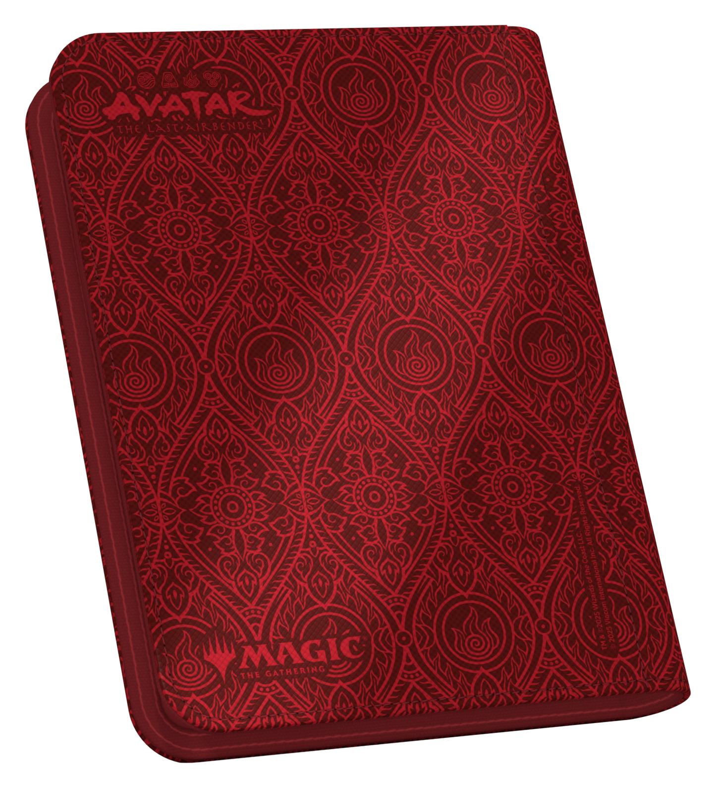 Pochette zippée UG 160 Xenoskin MTG Avatar : Le Dernier Maître de l'Air - Symbole de mana rouge