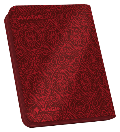 Pochette zippée UG 160 Xenoskin MTG Avatar : Le Dernier Maître de l'Air - Symbole de mana rouge
