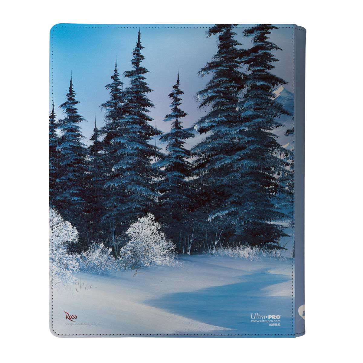 CLASSEUR À FERMETURE ÉCLAIR PRO 9PKT BOB ROSS PARADIS D'HIVER 