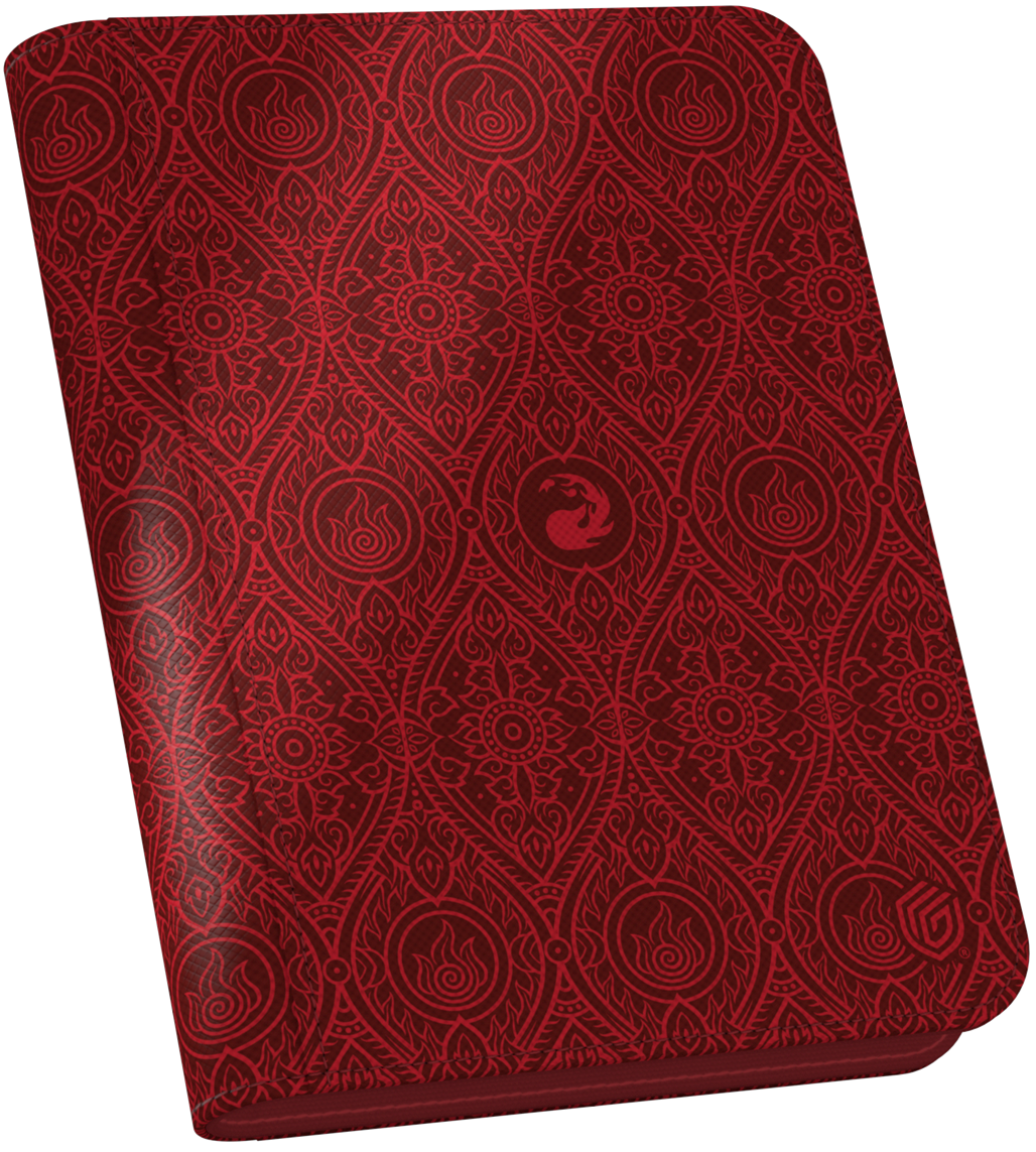 Pochette zippée UG 160 Xenoskin MTG Avatar : Le Dernier Maître de l'Air - Symbole de mana rouge