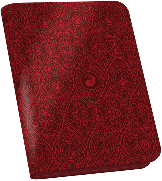 UG ZIPFOLIO 160 XENOSKIN MTG AVATAR: THE LAST AIRBENDER - MANA SYMBOL RED
