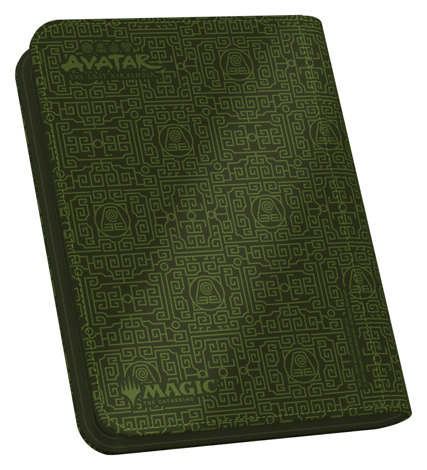 UG ZIPFOLIO 160 XENOSKIN MTG AVATAR: THE LAST AIRBENDER - MANA SYMBOL GREEN