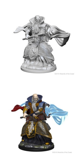 D&D Unpainted Minis Wv1 Male Human Wizard