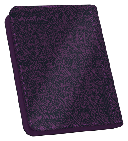 Pochette zippée UG 160 Xenoskin MTG Avatar : Le Dernier Maître de l'Air - Symbole de Mana Noir