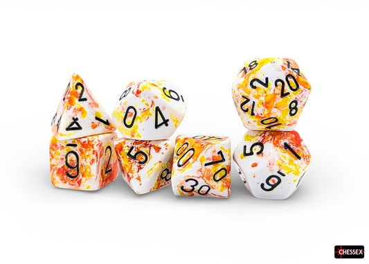 Brush 7-Die Set Polyhedral Sunrise/black (CHX24403)