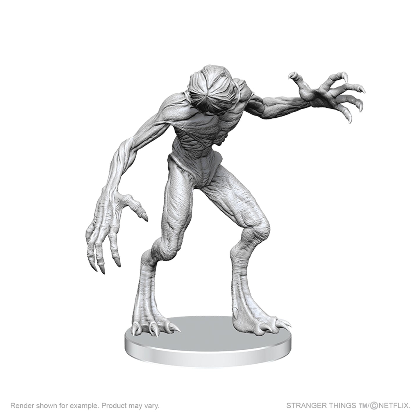 Stranger Things Unpainted Minis Demogorgons