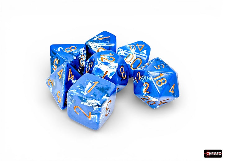Brush 7-Die Set Polyhedral Wavebreak/Gold (CHX24406)