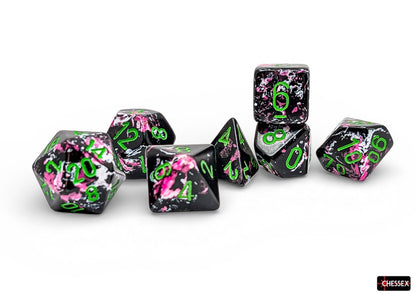 Brush 7-Die Set Polyhedral Paintball/Green (CHX24414)