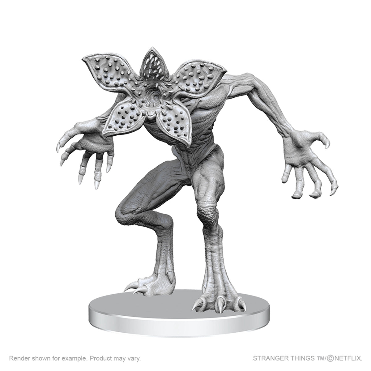 Stranger Things Unpainted Minis Demogorgons