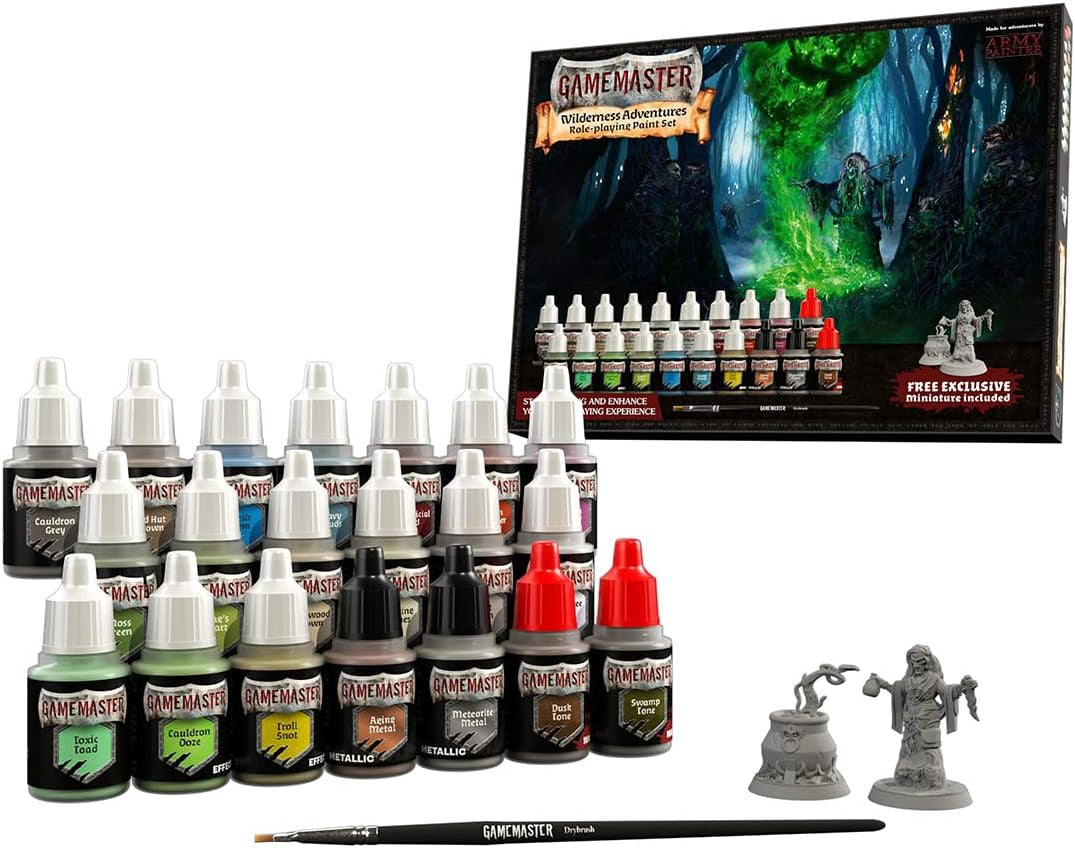 Gamemaster Wilderness Adventures Role-Playing Paint Set