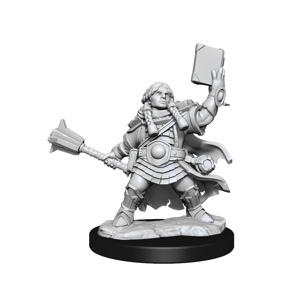 D&D FRAMEWORKS WV1 Dwarf Cleric Female