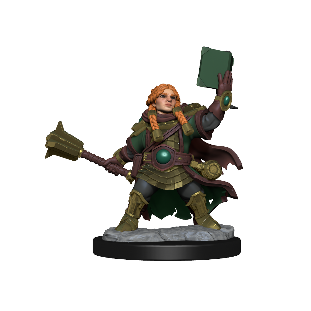 D&D FRAMEWORKS WV1 Dwarf Cleric Female