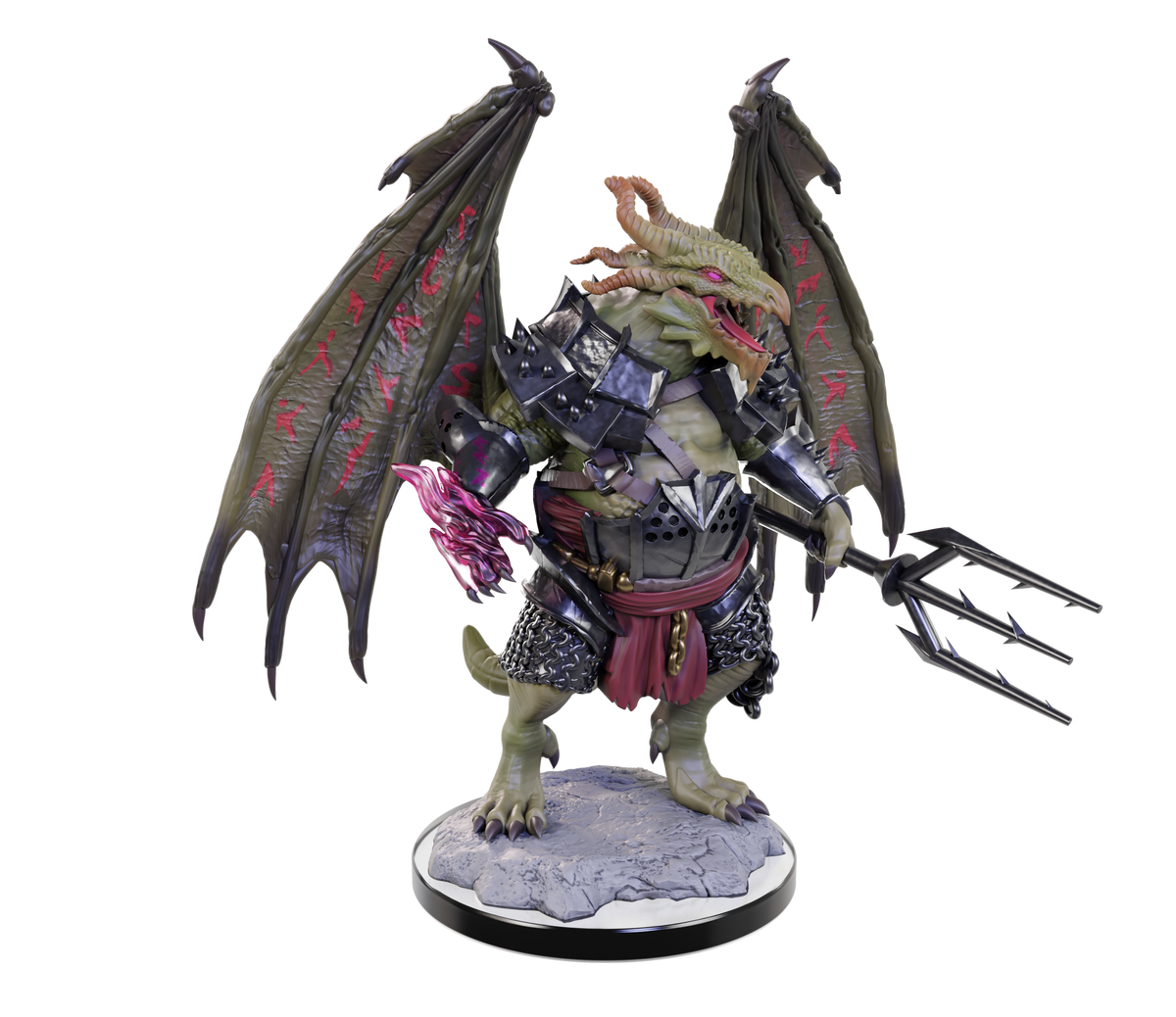 D&D Unpainted Minis WV22 DRACONIAN MAGE/SOLDIER